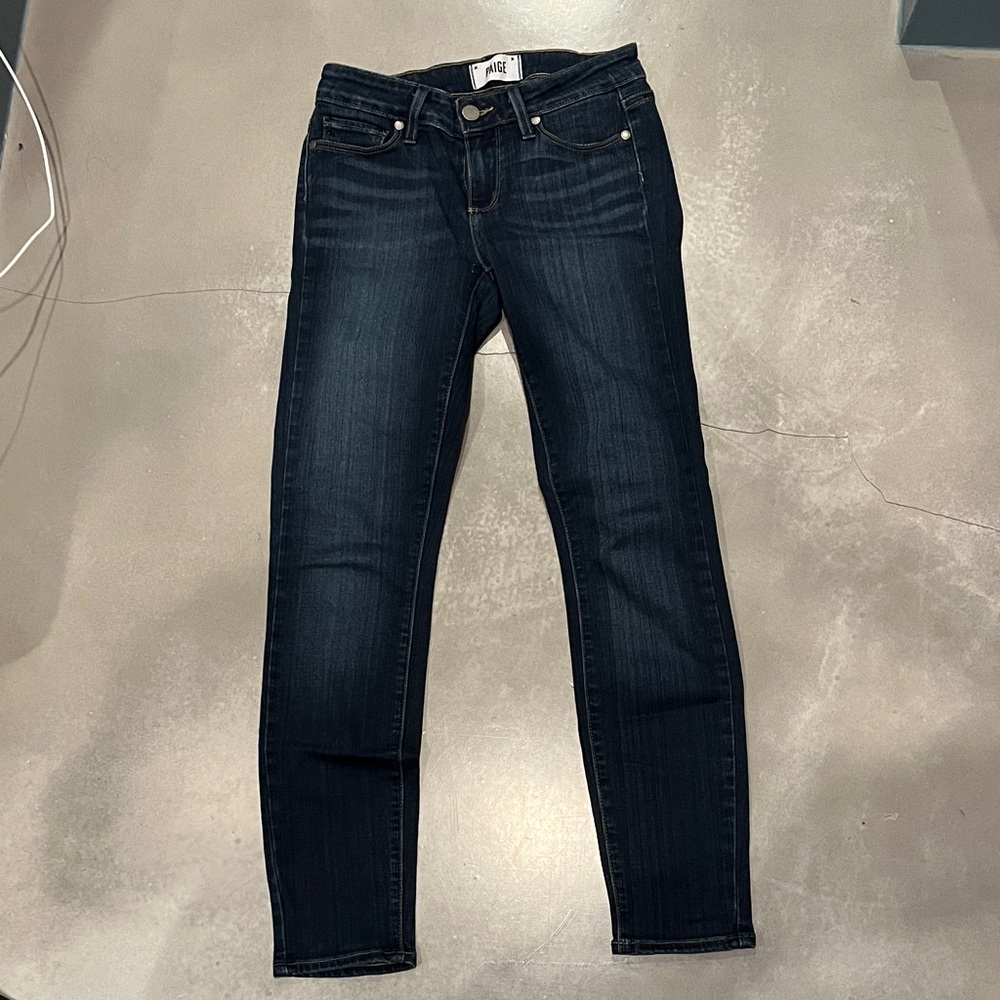 PAIGE Midnight Blue Women's Skinny Jeans